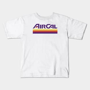 Air Cal - Retro Airline 1985 Kids T-Shirt